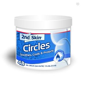 Apósitos 2nd skin circular c/48 parches