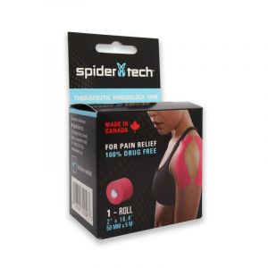 Cinta Kinesiológica CAD Spidertech 2” Rosa