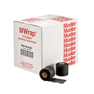 Muller Underwrap caja con 48 rollos color negro