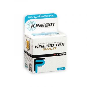 Cinta Kinesiológica Tex Gold FP Azul