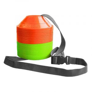 Set 50 mini conos con strap kwikgoal