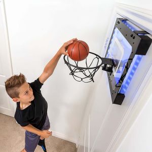 PRO MINI HOOP SHOWTIME canasta de baloncesto para puerta con luces LED