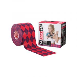 Cinta kinesiológica RockTape Rosa