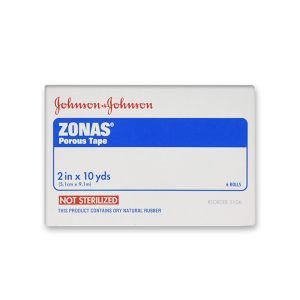 Caja Zonas Porous Tape 2” Johnson & Johnson