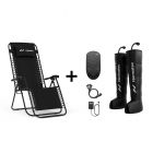 Botas de compresión Normatec Pulse 3.0 + Silla Normatec Zero Gravity Chair