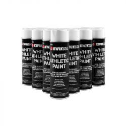 Pintura atletica para canchas y pasto de la marca Kwikgoal C/12